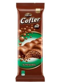 CHOCOLATE COFLER AIR ALMENDRA X 55 GRS